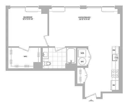 Floor plan A4 -1X1