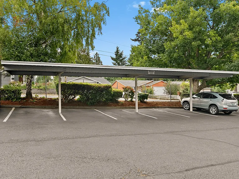 Enjoy the convenience of covered parking at Park View Apartments.