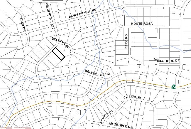 Map of the lot
