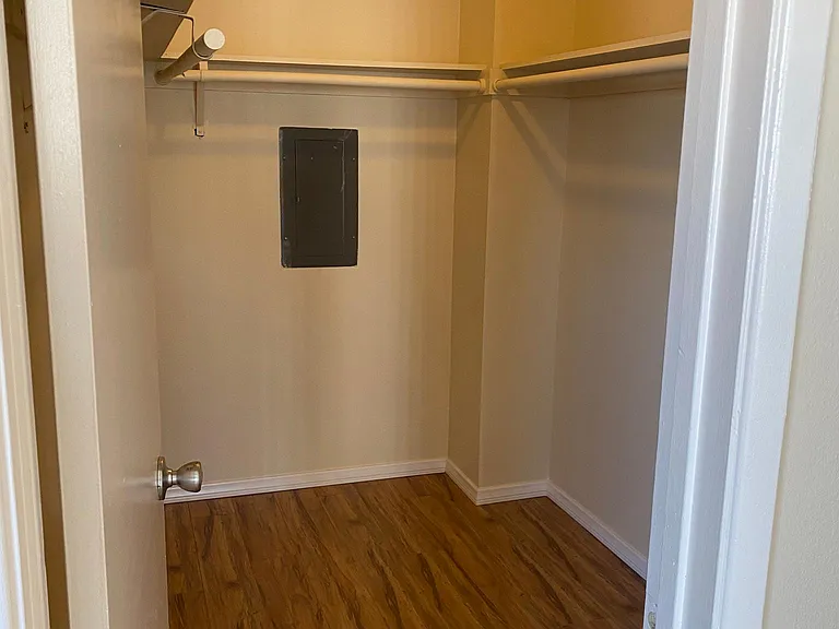 Walk-in closet (upstairs master)