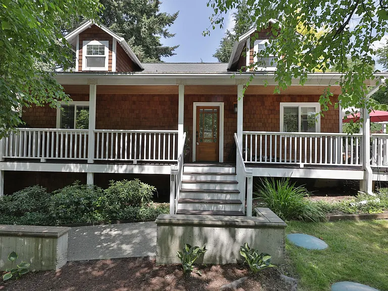 Front of the house