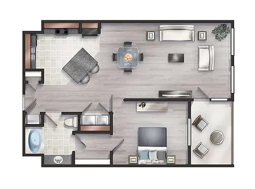 Floor plan The Savannah