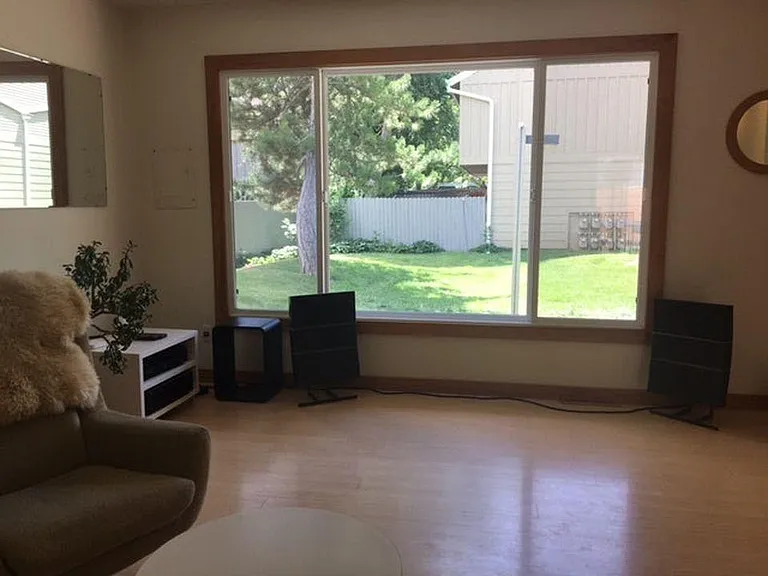 Large living room window