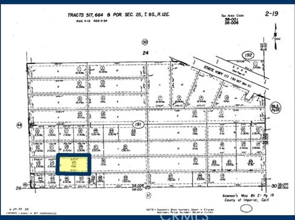 Near Niland Marina Rd Lot 5, Niland, CA 92257