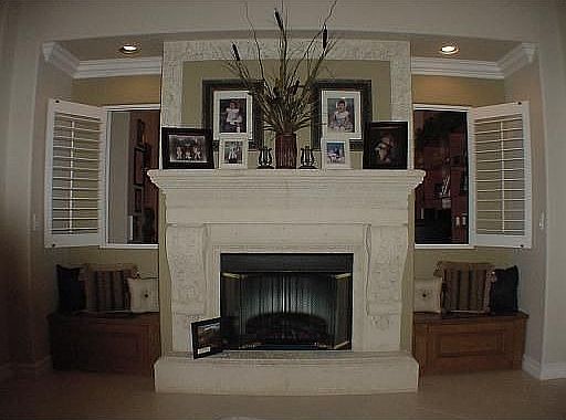 Stone Fire Place / Great Room