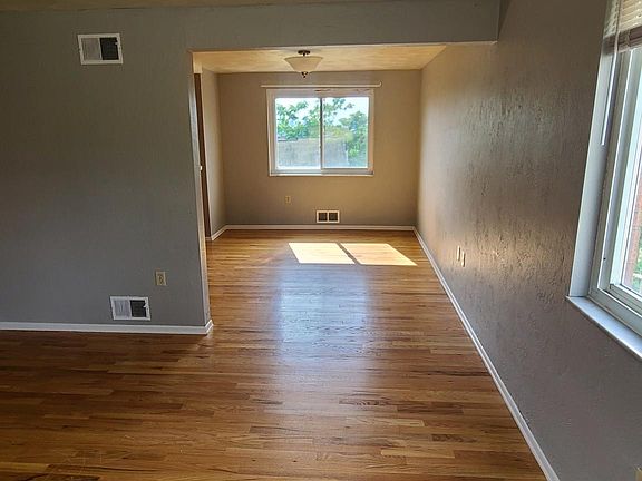 Living room looking into dining room