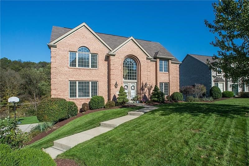 Stately 4-bedroom, 2.5-bath all brick Provincial in the popular Saddlebrook Community, convenient to Rt 88, the T, and stellar S