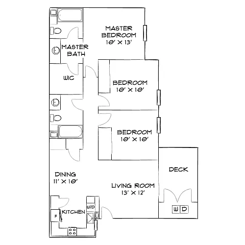Floor plan Design 3B Premier 3