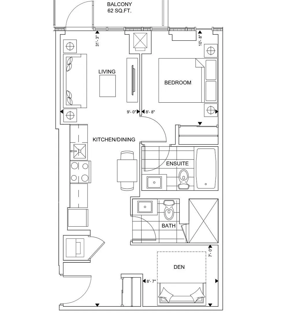 2 bed, $2,200 — Photo 2