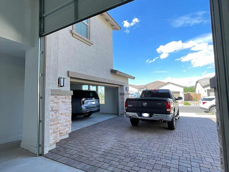 RV Garage and 2 Car Garage