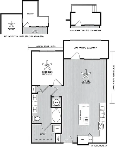 Floor plan A1