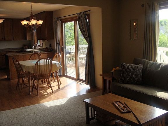 Main floor Kitchen and family room