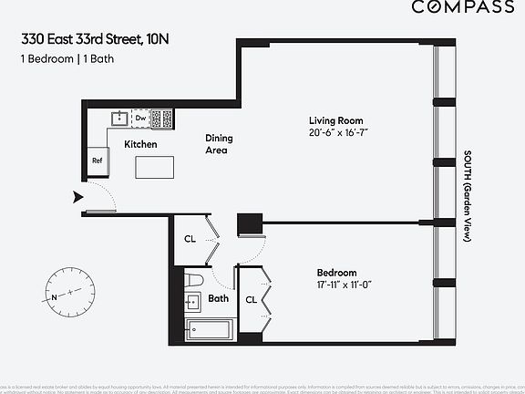2nd image of 330 E 33rd St APT 10N