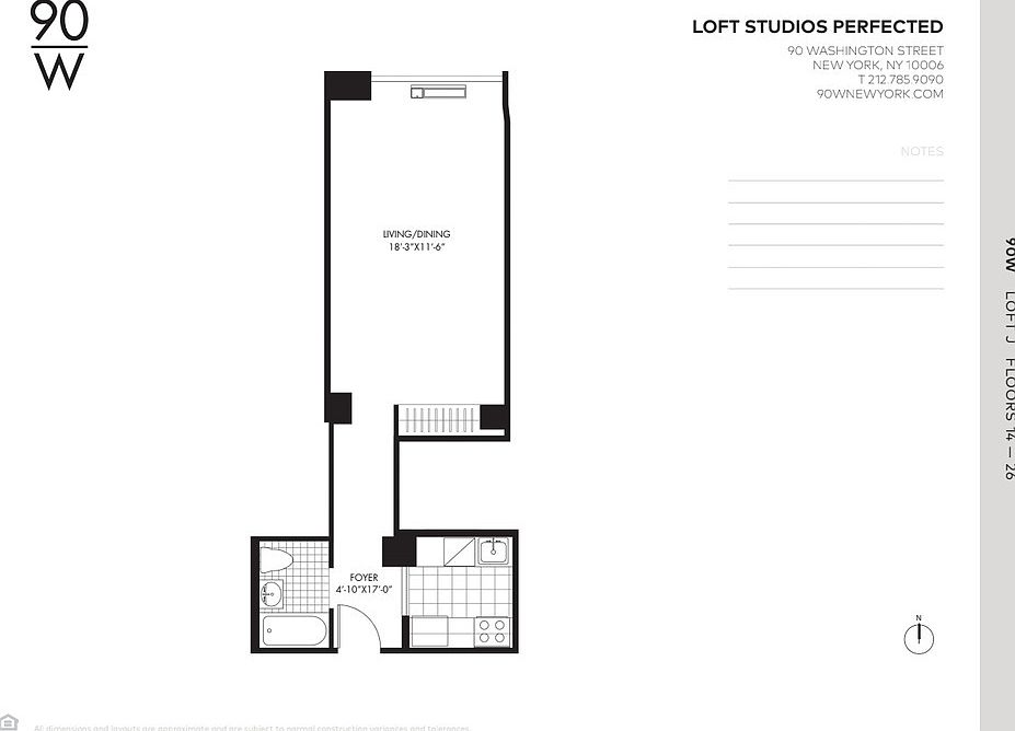 2nd image of 90 Washington St APT 26J