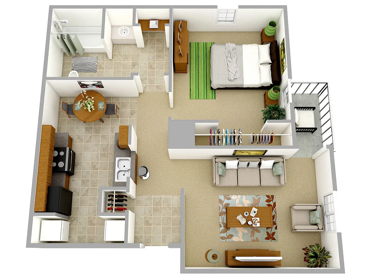 Floor plan Horton
