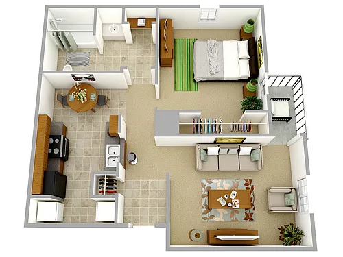 Floor plan Horton
