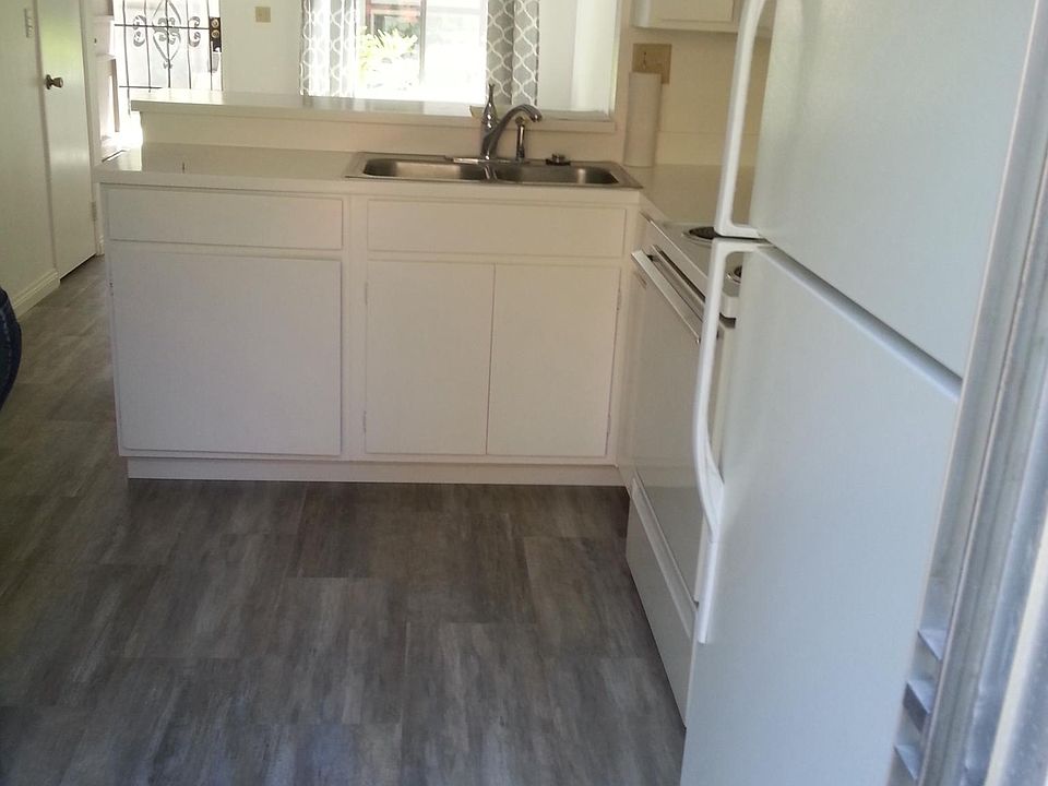 Kitchen looking towards living room