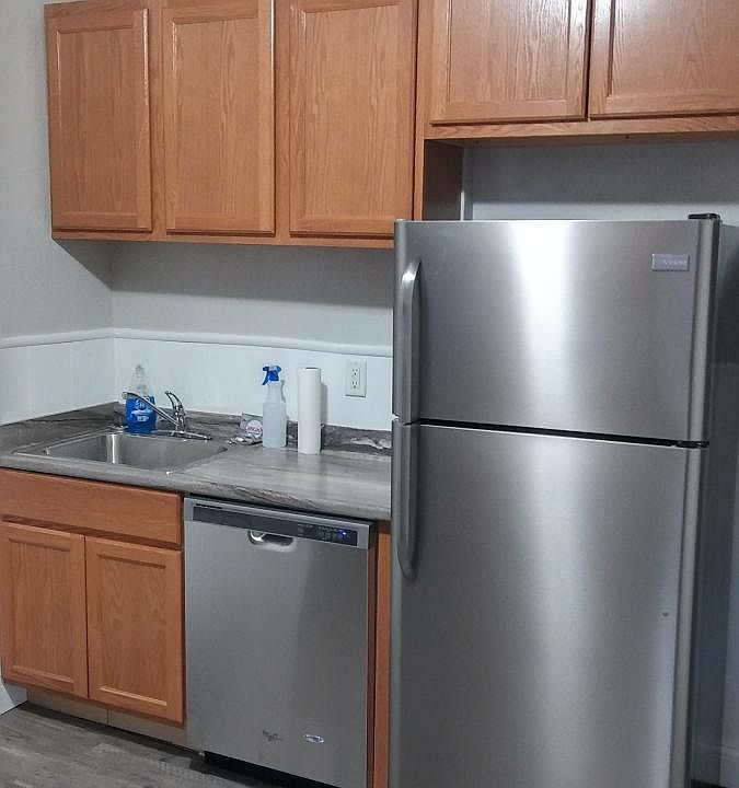 remodeled kitchen with stainless
