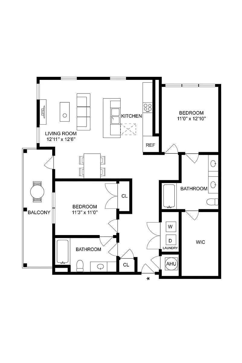 Floor plan B3