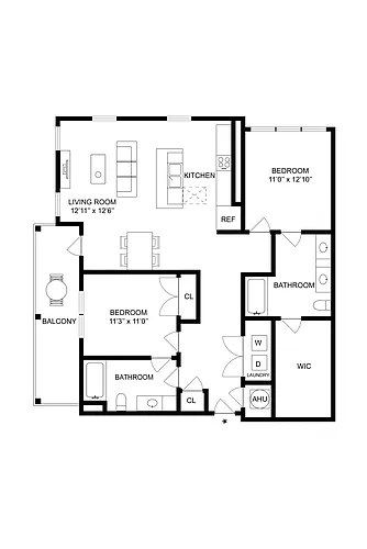 Floor plan B3