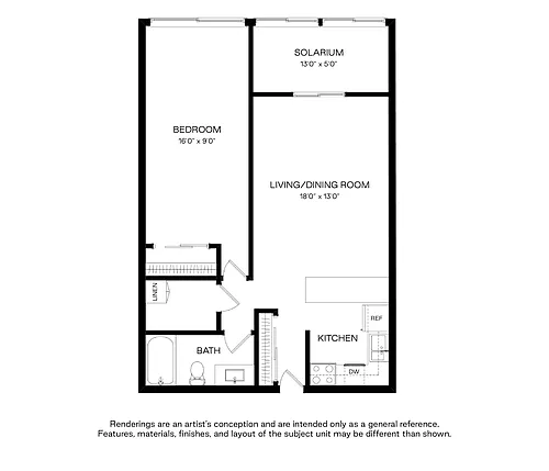 Floor plan 1107