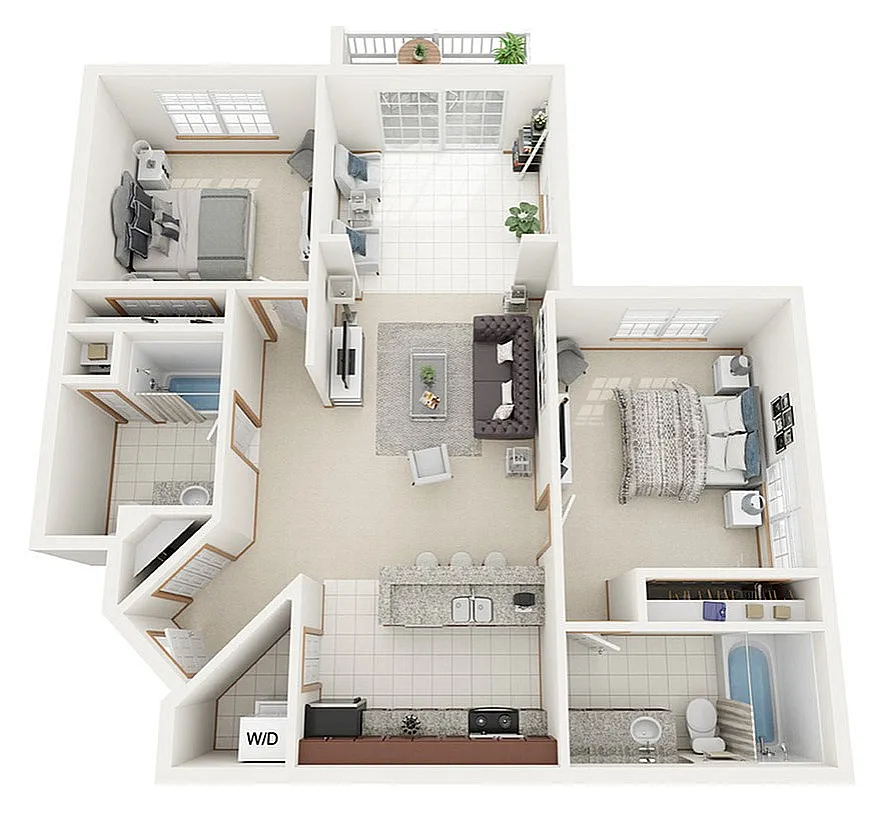 Floor plan Floor Plan D