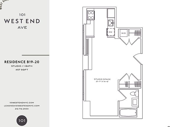 2nd image of 101 W End Ave APT 19B