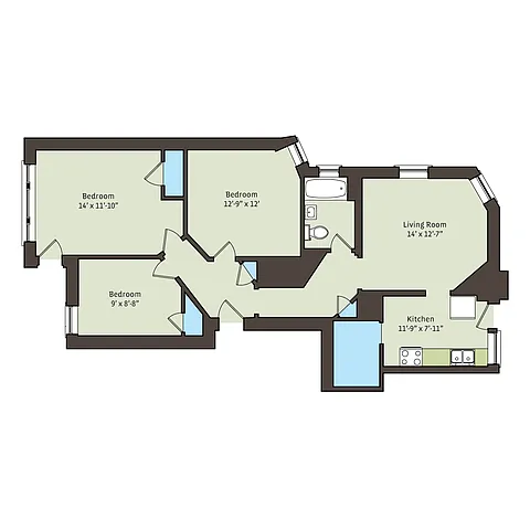 Floor plan 5339-3bg