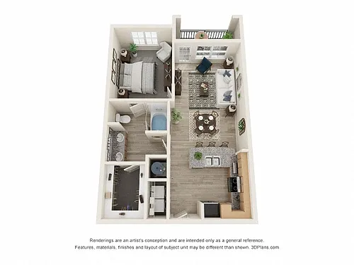 Floor plan A1: Topaz