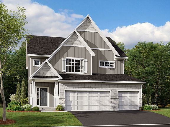 Sophia E Elevation - Optional Stone