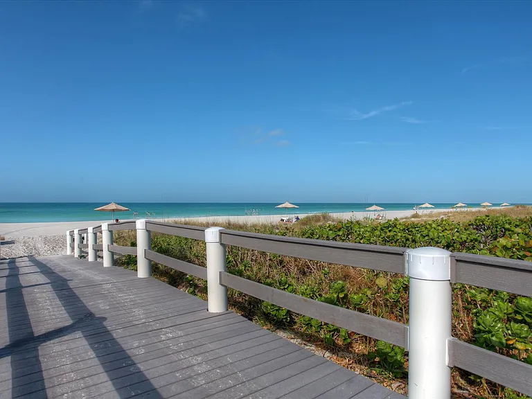 Walk to the private beach