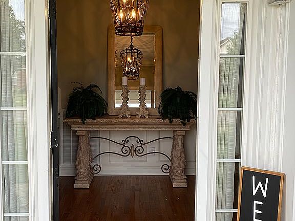 Enter from front