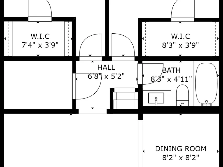 2BR/1BA Layout 2BR/1BA Layout