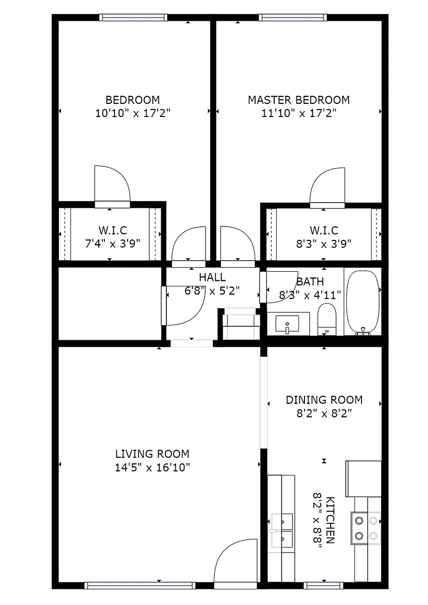 Floor plan 2X1