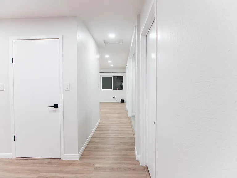 Living room and dinning room