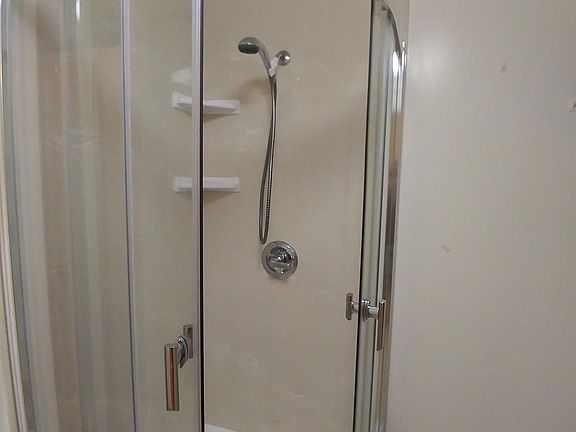 large shower