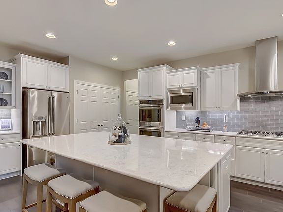 Kitchen with spacious island