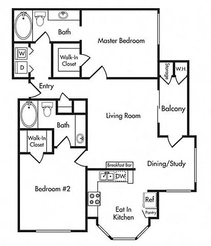 Floor plan D2