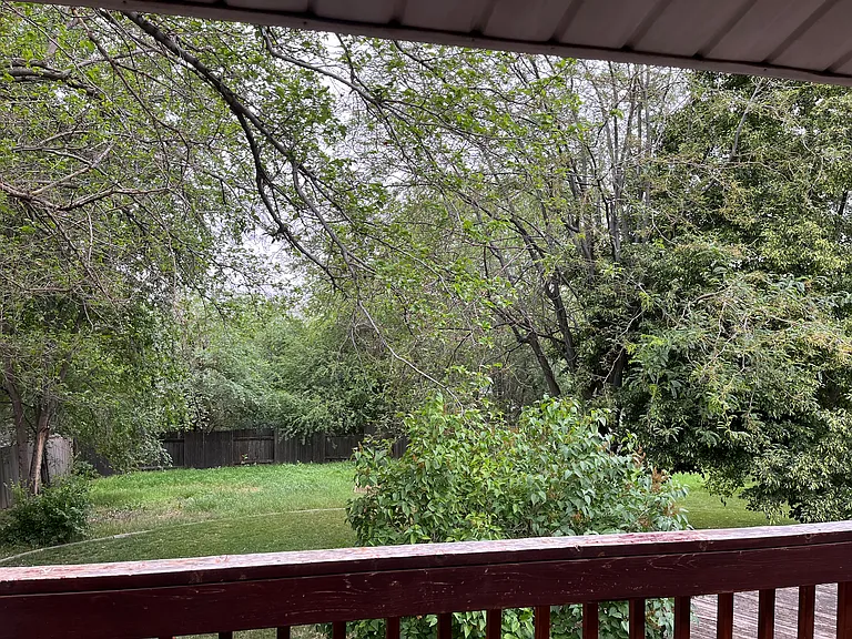 view from deck