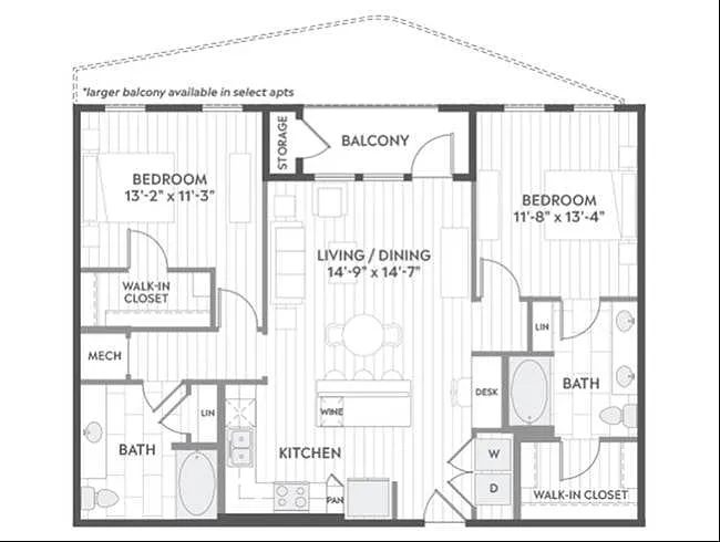 Floor plan C5d