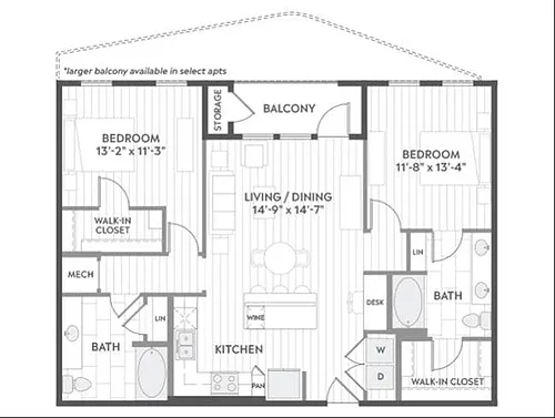 Floor plan C5d