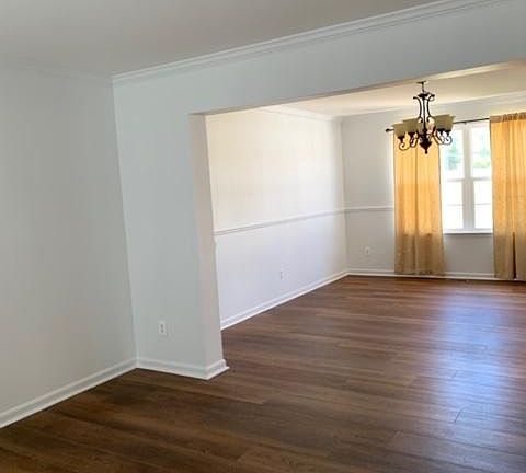 Living room and dining