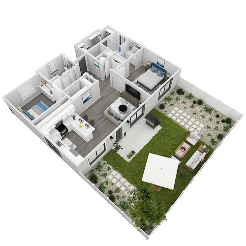 Floor plan B1