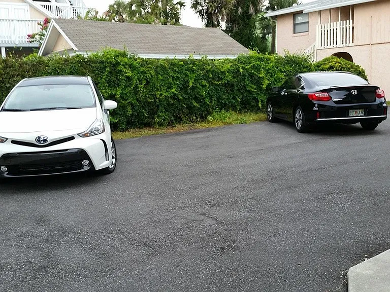 Parking spaces