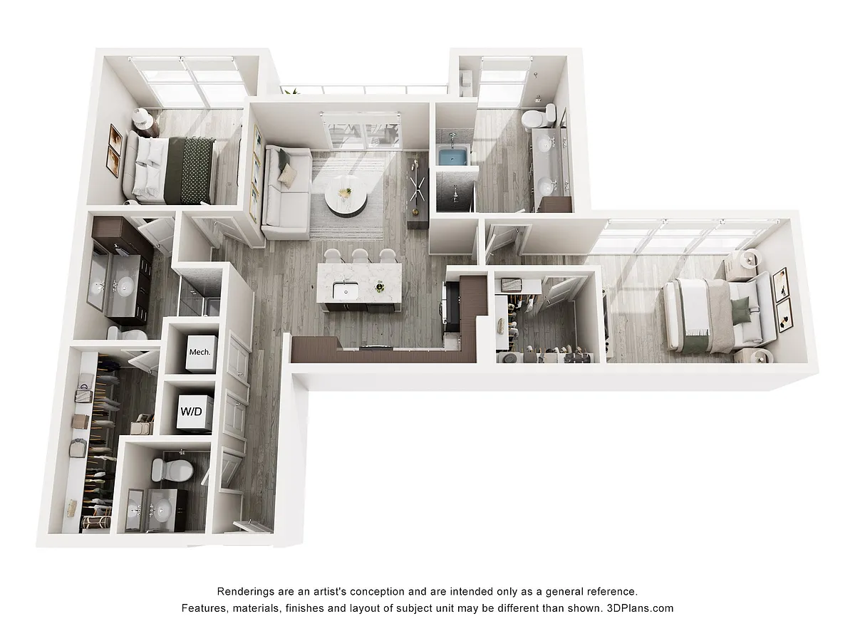 Floor plan The Fitz
