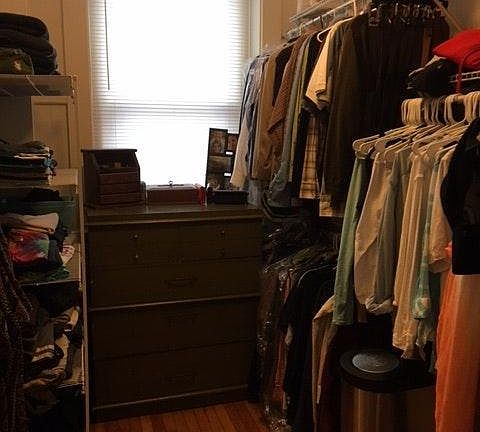 Master bedroom closet