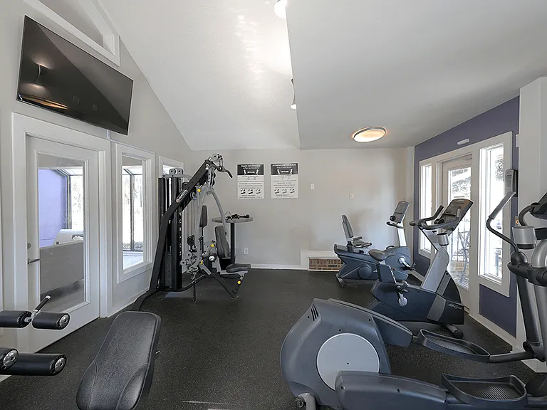 Fitness Center with Cardio Equipment