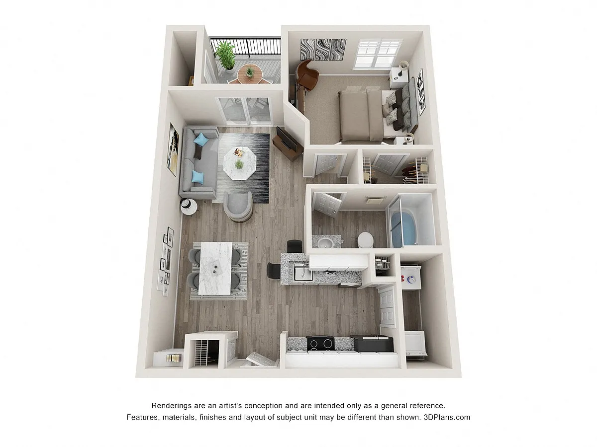 Floor plan The Allen