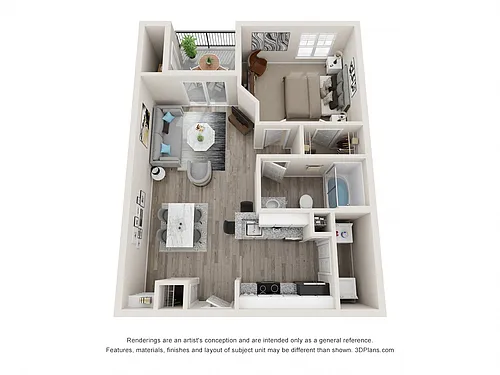 Floor plan The Allen