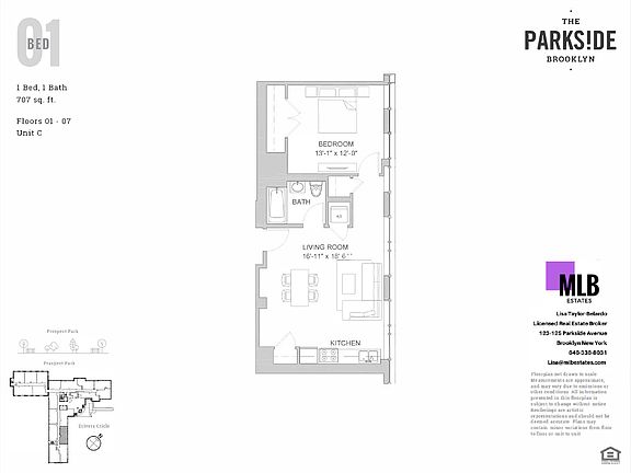 2nd image of 123 Parkside Ave #6C